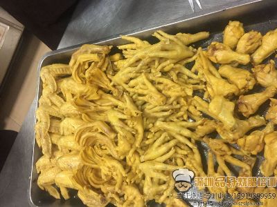 盐焗凤爪培训